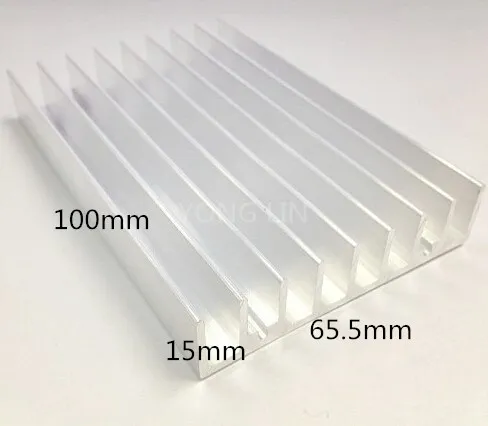 5pcs PCB heatsink 65.5*15-100mm/aluminum heatsink/LED Heatsink/IC heat sink
5pcs PCB heatsink 65.5*15-100mm/aluminum heatsink/LED Heatsink/IC heat sink