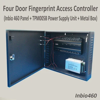ZK Inbio460 Tcp/Ip Access Control System Four door Security Access Controller with Back Up battery Function Power unit Inbio 460
ZK Inbio460 Tcp/Ip Access Control System Four door Security Access Controller with Back Up battery Function Power unit Inbio 460