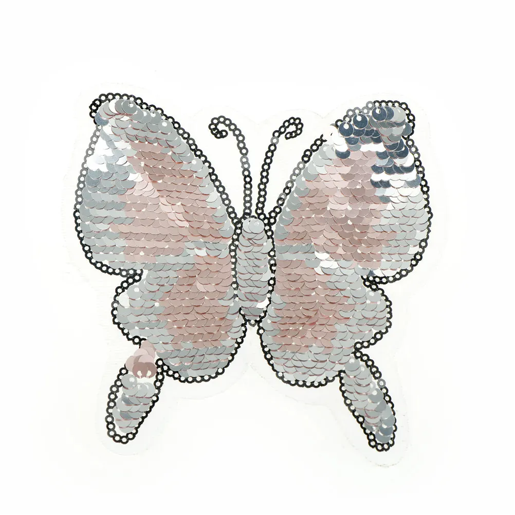 DIY Butterfly Reversible Sequins Sew On Patch For Clothes Crafts Coats T-shirts Sweater Embroidered Paillette Patch Applique
DIY Butterfly Reversible Sequins Sew On Patch For Clothes Crafts Coats T-shirts Sweater Embroidered Paillette Patch Applique