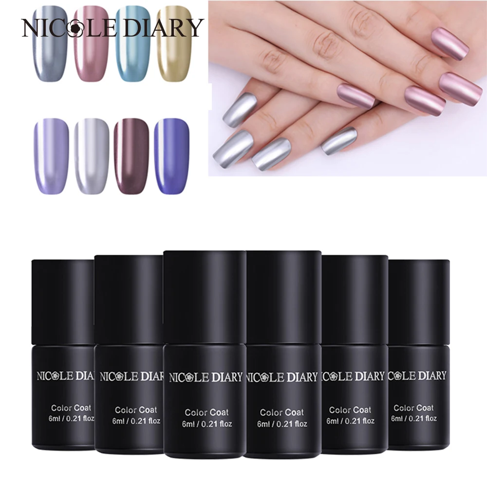 NICOLE DIARY 6ml Metallic Mirror Effect Nail Gel Nail Polish Gold Pink Soak Off Nail Art UV Gel Polish Nail Lacquer
NICOLE DIARY 6ml Metallic Mirror Effect Nail Gel Nail Polish Gold Pink Soak Off Nail Art UV Gel Polish Nail Lacquer