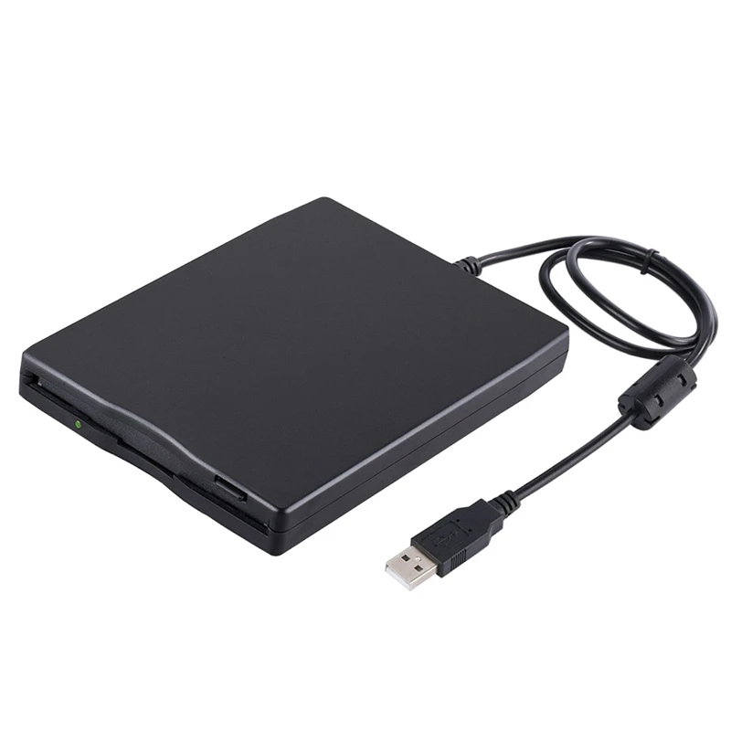 USB Floppy Drive, 3.5 inch USB External Floppy Diskette Drive 1.44 MB FDD Portable USB Drive Plug and Play for Laptops Desktop
USB Floppy Drive, 3.5 inch USB External Floppy Diskette Drive 1.44 MB FDD Portable USB Drive Plug and Play for Laptops Desktop
