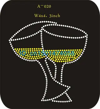 Good quality bling wine glass hot fix motif,free shipping,heat transfer rhinestone motif, iron on strass motif
Good quality bling wine glass hot fix motif,free shipping,heat transfer rhinestone motif, iron on strass motif