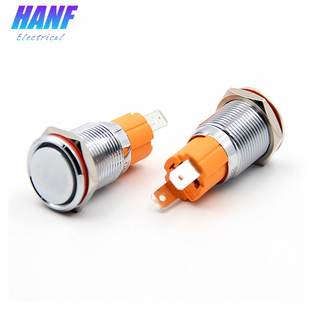 1pcs 16mm Self-Lock Stainless Steel Metal Push Button Switch Flat Head 2 pins 10A/250V Power
1pcs 16mm Self-Lock Stainless Steel Metal Push Button Switch Flat Head 2 pins 10A/250V Power