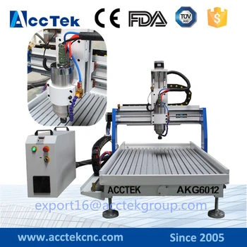 AccTek Three-axis Threads Screw CNC Router Engraver Engraving Milling Drilling Cutting Machine 600*1200 AKG6012
AccTek Three-axis Threads Screw CNC Router Engraver Engraving Milling Drilling Cutting Machine 600*1200 AKG6012