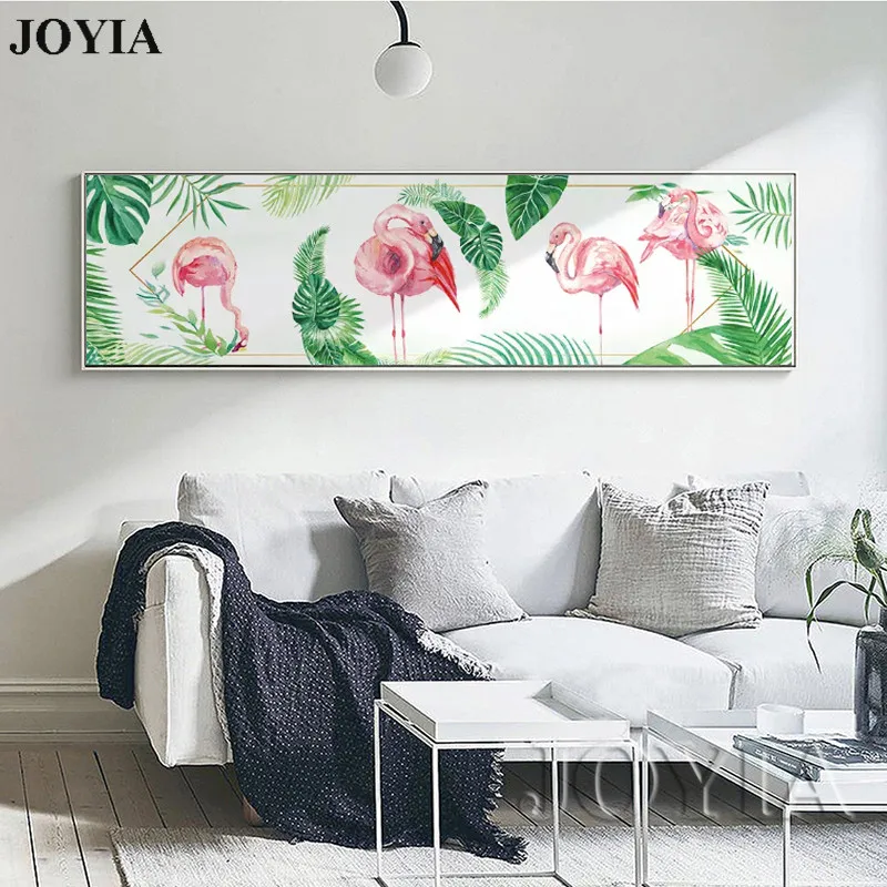 Home Living Decor Picture Watercolor Flamingos And Green Tropical Leaves Canvas Art Prints Minimalist Bedroom Painting
Home Living Decor Picture Watercolor Flamingos And Green Tropical Leaves Canvas Art Prints Minimalist Bedroom Painting
