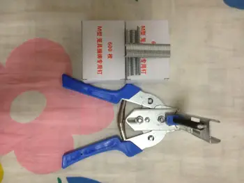 Free Shipping NEW 1 PCS Of M-shaped Cage Pliers + 1200PCS ( = TWO BOX ) Nail Kit For Assembling A Bundle Of Animal Cages Tool
Free Shipping NEW 1 PCS Of M-shaped Cage Pliers + 1200PCS ( = TWO BOX ) Nail Kit For Assembling A Bundle Of Animal Cages Tool