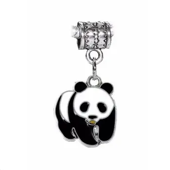 100pcs Panda Bear Black Enamel Animal Charm pendant Bead for European Charm Bracelets 35 mm x 21 mm A12320
100pcs Panda Bear Black Enamel Animal Charm pendant Bead for European Charm Bracelets 35 mm x 21 mm A12320