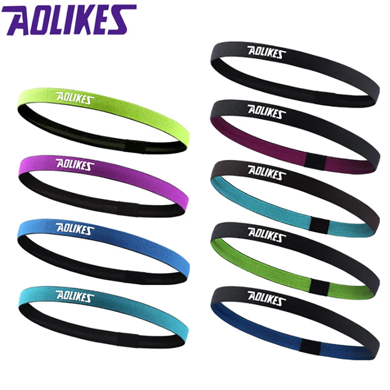 

Women Men Yoga Hair Bands Sports Headband Anti-slip Elastic Sweatband Yoga Running Biking Headscarf Outdoor Sport Hairband