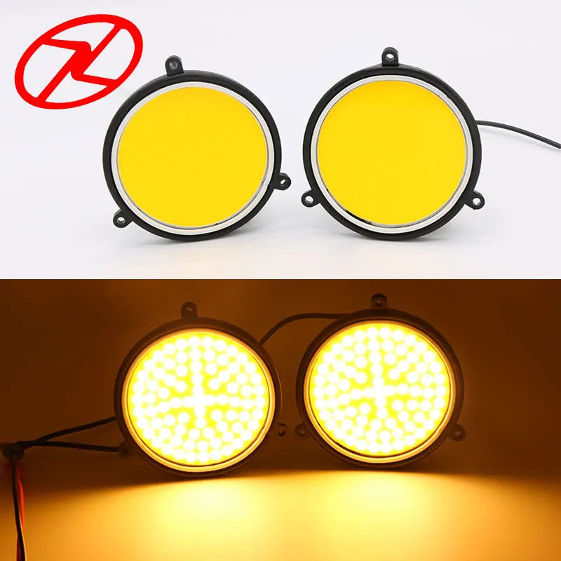 2PCS Cars LED DRL Fog Driving Light daytime running Lamp Yellow Blue Color 12V Waterproof Super Bright COB Chip
2PCS Cars LED DRL Fog Driving Light daytime running Lamp Yellow Blue Color 12V Waterproof Super Bright COB Chip