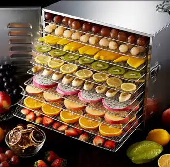 sus304 220V electric multi vegetables dehydrator fruit dryer Medicinal pet food dryer household nuts oven
sus304 220V electric multi vegetables dehydrator fruit dryer Medicinal pet food dryer household nuts oven