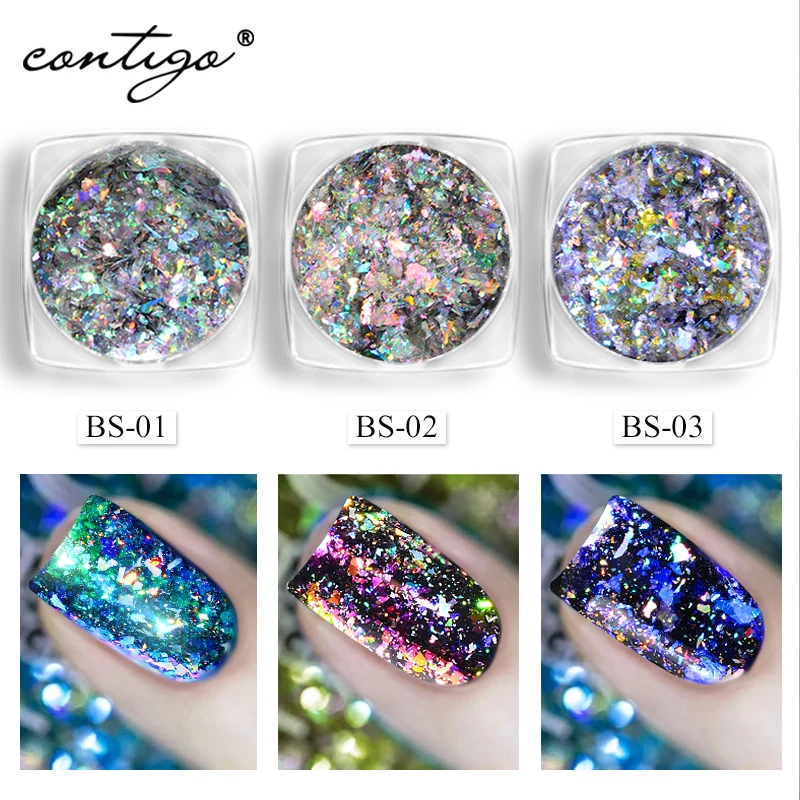 Contigo Flake Yucca Nail Mirror Sequins Aurora Chameleon Paillette Irregular Nail Glitter Flakes For Nail Manicure Decorati
Contigo Flake Yucca Nail Mirror Sequins Aurora Chameleon Paillette Irregular Nail Glitter Flakes For Nail Manicure Decorati