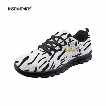 INSTANTARTS Comfortable Women Sneakers Cute Cartoon Animal Dog Pattern Casual Mesh Flats Shoes for Lady Youth Girl Lace Up Flats
INSTANTARTS Comfortable Women Sneakers Cute Cartoon Animal Dog Pattern Casual Mesh Flats Shoes for Lady Youth Girl Lace Up Flats