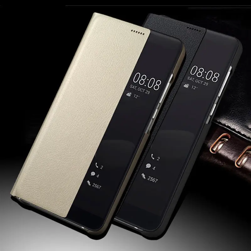 Luxury Smart Windows View Leather Slim Flip Case Cover For Huawei P20 P10 Mate 10 Pro
Luxury Smart Windows View Leather Slim Flip Case Cover For Huawei P20 P10 Mate 10 Pro