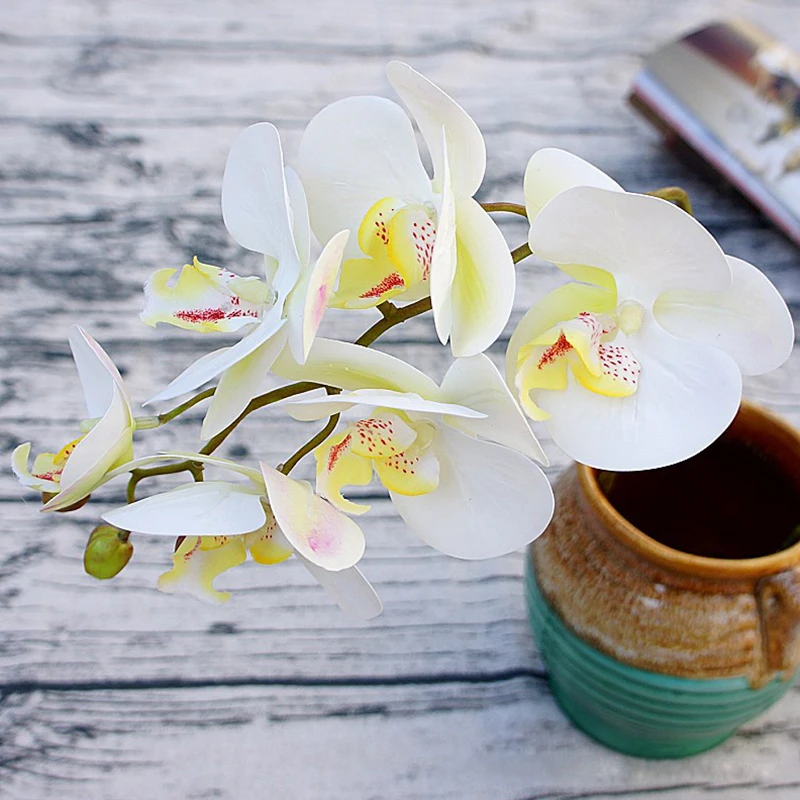 Simulation 3D Phalaenopsis Artificial Butterfly Orchid Flowers Fake Moth Flor Orchid for Home Wedding DIY Decoration Real Touch
Simulation 3D Phalaenopsis Artificial Butterfly Orchid Flowers Fake Moth Flor Orchid for Home Wedding DIY Decoration Real Touch