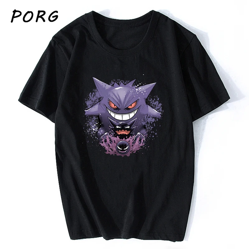Gengar Evolution Black T Shirt Men Printed Casual Streetwear Harajuku T-Shirt Camiseta Masculina Tee Shirt Homme 2019 New Summer
Gengar Evolution Black T Shirt Men Printed Casual Streetwear Harajuku T-Shirt Camiseta Masculina Tee Shirt Homme 2019 New Summer