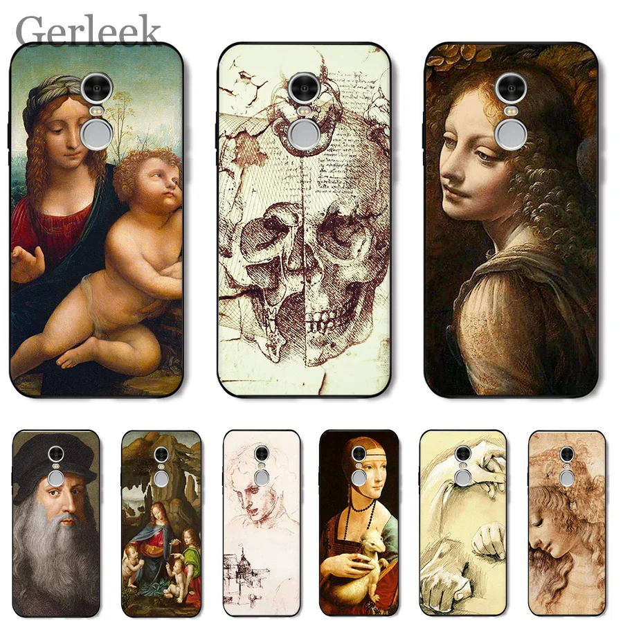 Phone Case Italy Leonardo Da Vinci Art Work Painting For Redmi Note 4 4A 4X 5 5A 6 A Pro Plus Prime Cover
Phone Case Italy Leonardo Da Vinci Art Work Painting For Redmi Note 4 4A 4X 5 5A 6 A Pro Plus Prime Cover