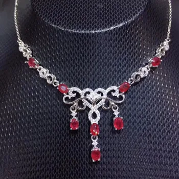 Ruby necklace with pendant Free shipping Natural real ruby 925 sterling silver 0.35ct*8pcs gemstone Luxury style #SB18101020
Ruby necklace with pendant Free shipping Natural real ruby 925 sterling silver 0.35ct*8pcs gemstone Luxury style #SB18101020