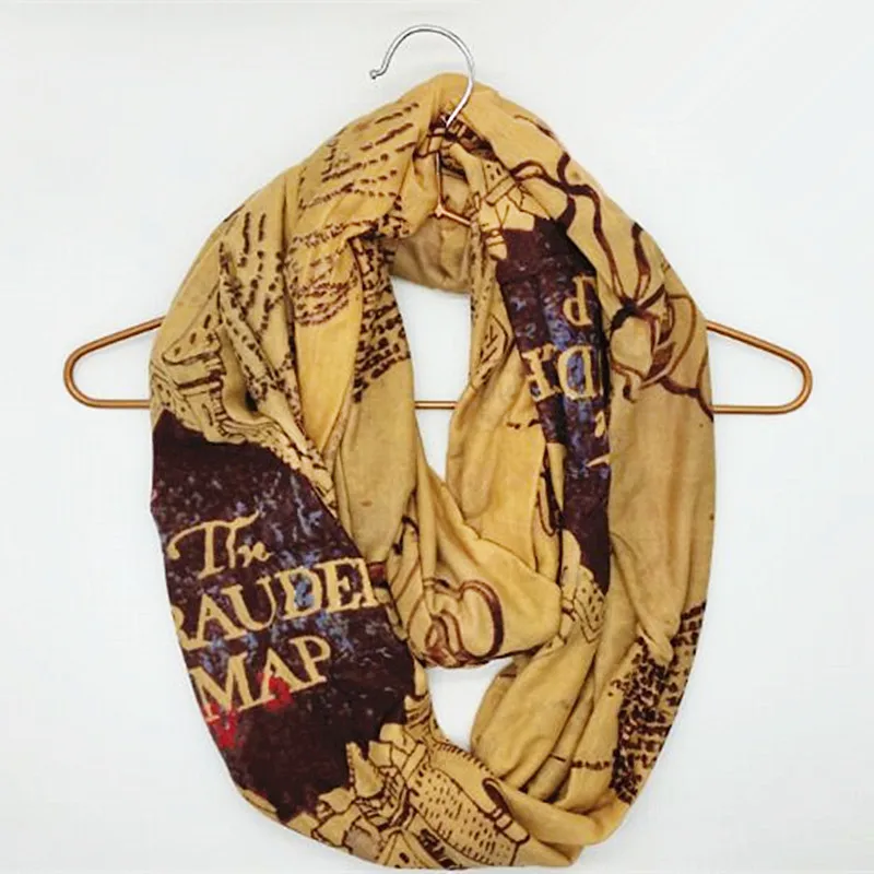 Classic The Marauder's Map Infinity Scarf Cotton Inspired Scarves Loop Women Men Witchcraft Vintage Scarfs Ring Gifts
Classic The Marauder's Map Infinity Scarf Cotton Inspired Scarves Loop Women Men Witchcraft Vintage Scarfs Ring Gifts