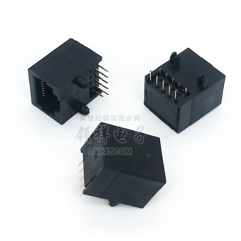 100% new RJ45 56 Plastic type 10P10C 10Pin PCB Right Angle Modular Female Network Socket LAN Connector
100% new RJ45 56 Plastic type 10P10C 10Pin PCB Right Angle Modular Female Network Socket LAN Connector