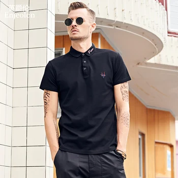 Enjeolon New Fashion Polo Shirt Summer Short Sleeved Solid Color EmbroiderTurn-down Collar Casual Male Tee Shirts 3XL T8990
Enjeolon New Fashion Polo Shirt Summer Short Sleeved Solid Color EmbroiderTurn-down Collar Casual Male Tee Shirts 3XL T8990