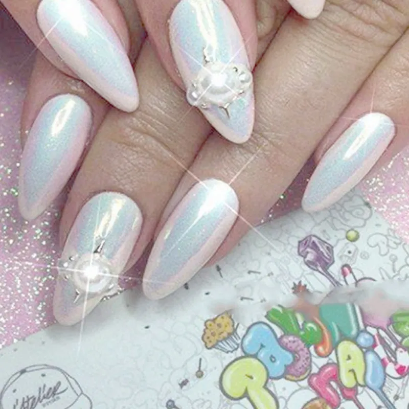 Mermaid Effect Nail Glitter Polish Sparkly Magic Glimmer Powder Dust DIY Nail Art Tip Decoration Set Kit For Women Lady H7JP
Mermaid Effect Nail Glitter Polish Sparkly Magic Glimmer Powder Dust DIY Nail Art Tip Decoration Set Kit For Women Lady H7JP