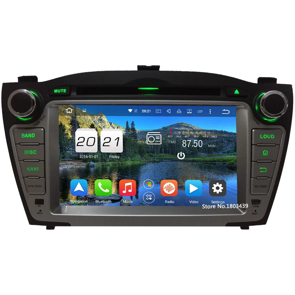 

7" Android 6.0 4GB RAM 32GB ROM 4G WIFI Octa Core RDS DAB Car DVD Player Radio GPS Navigation For Hyundai Tucson IX35 2009-2015