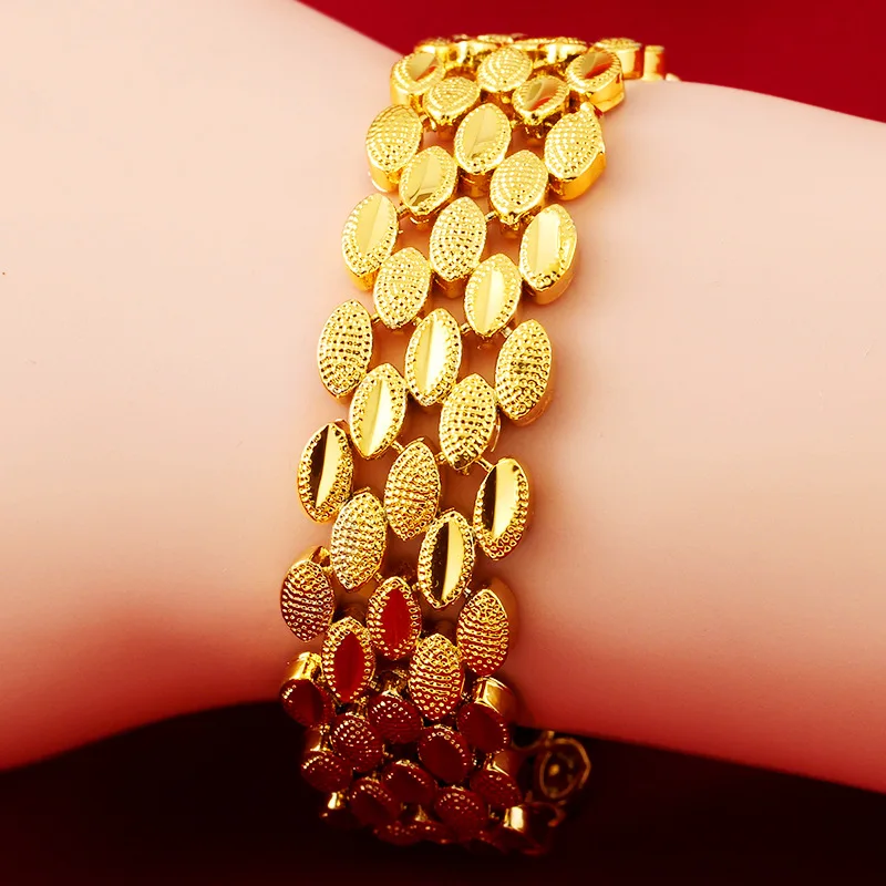 Hot! New Men and Women Golden Waterdrop 16MM Thicken Chain Bracelet (Length: 19CM )
Hot! New Men and Women Golden Waterdrop 16MM Thicken Chain Bracelet (Length: 19CM )