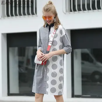 Hippie elegant dress ladies straight dot print combishort three quarter square collar casual knee-length dresses AA3725 Y A
Hippie elegant dress ladies straight dot print combishort three quarter square collar casual knee-length dresses AA3725 Y A