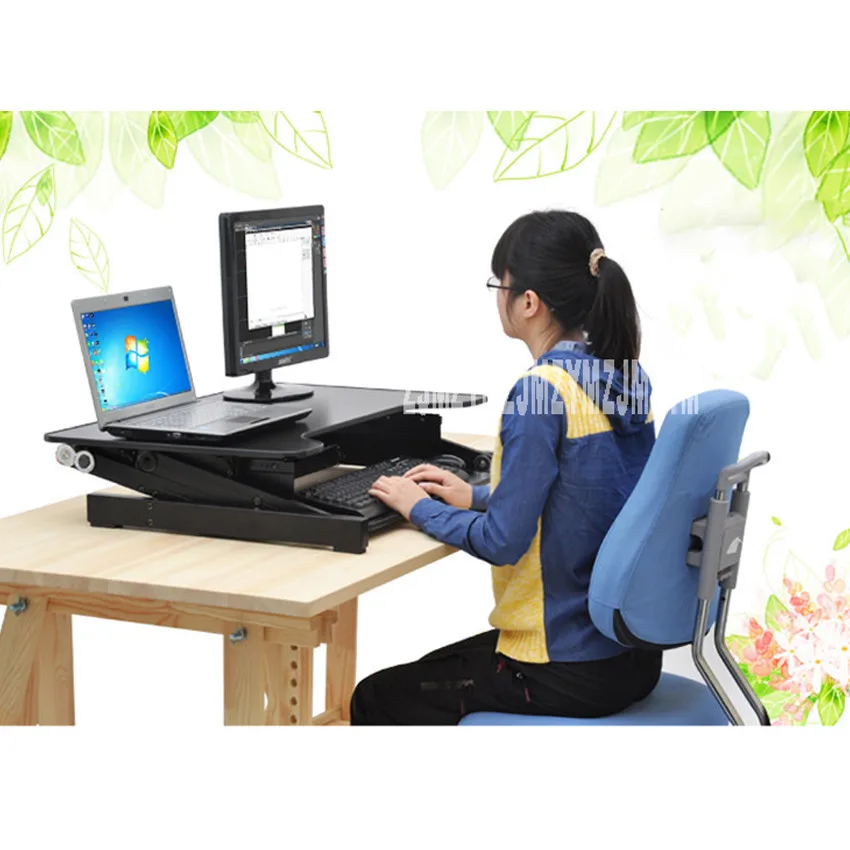 E8 Laptop Folding Table laptop stand desk stand up and down mobile Portable office Notebook Desk