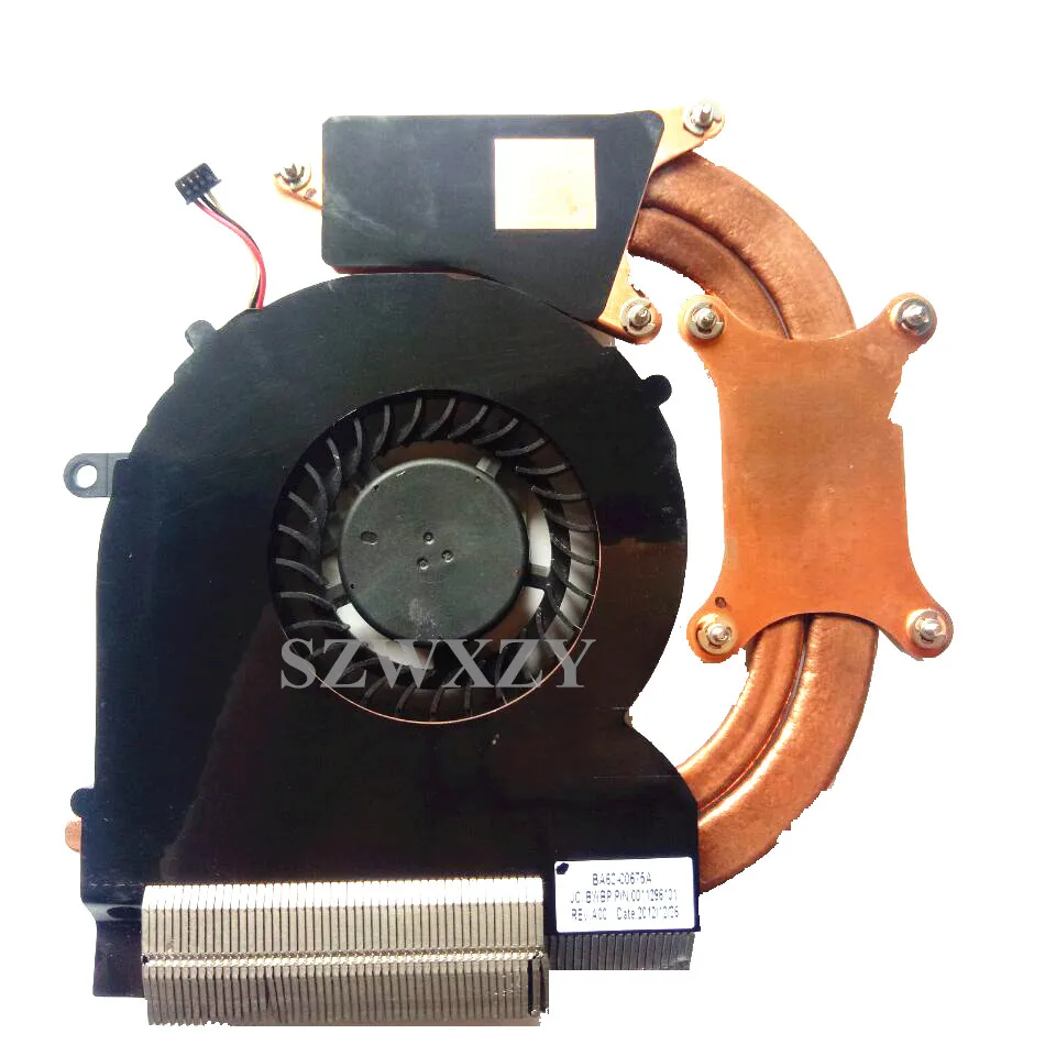 Laptop Cooler Radiator Heatsink Fan For Samsung NP550P5C NP550P7C BA62-00675A BA81-16653A DFS661605FQ0T FBBP DC 5V 0.5A
Laptop Cooler Radiator Heatsink Fan For Samsung NP550P5C NP550P7C BA62-00675A BA81-16653A DFS661605FQ0T FBBP DC 5V 0.5A