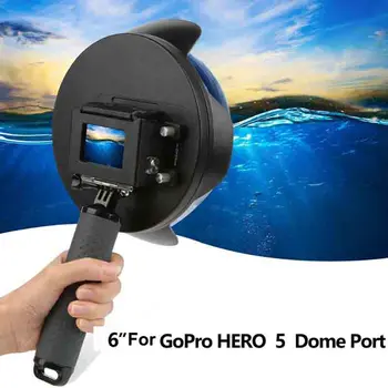 Underwater Dome Port for GoPro Hero 7 6 5 Black with Float Grip Waterproof Case Sunshade Lens Dome For Go Pro 6 5 7 Accessory
Underwater Dome Port for GoPro Hero 7 6 5 Black with Float Grip Waterproof Case Sunshade Lens Dome For Go Pro 6 5 7 Accessory