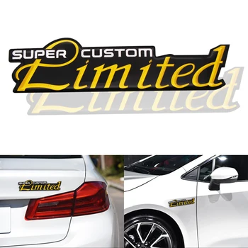 Aluminum SUPER CUSTOM LIMITED Car Badges Emblems Car Sticker Badge for Volkswagen VW Touareg Golf 4 5 3 GTI POLO CC Passat B5 B6
Aluminum SUPER CUSTOM LIMITED Car Badges Emblems Car Sticker Badge for Volkswagen VW Touareg Golf 4 5 3 GTI POLO CC Passat B5 B6