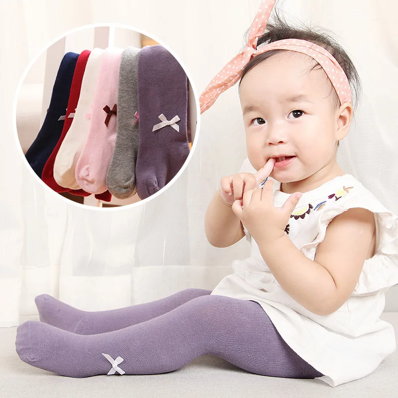 Spring and Autumn Cotton Baby Pantyhose Bow Knot Children Girls Tights European Style Fashion Toddler Soild Color Pantyhose
Spring and Autumn Cotton Baby Pantyhose Bow Knot Children Girls Tights European Style Fashion Toddler Soild Color Pantyhose
