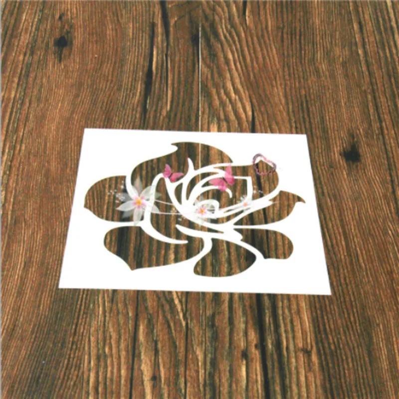1PC Classic Rose flower Shaped Reusable Stencil Airbrush Painting Art DIY Home Decor Scrap booking Album Crafts
1PC Classic Rose flower Shaped Reusable Stencil Airbrush Painting Art DIY Home Decor Scrap booking Album Crafts