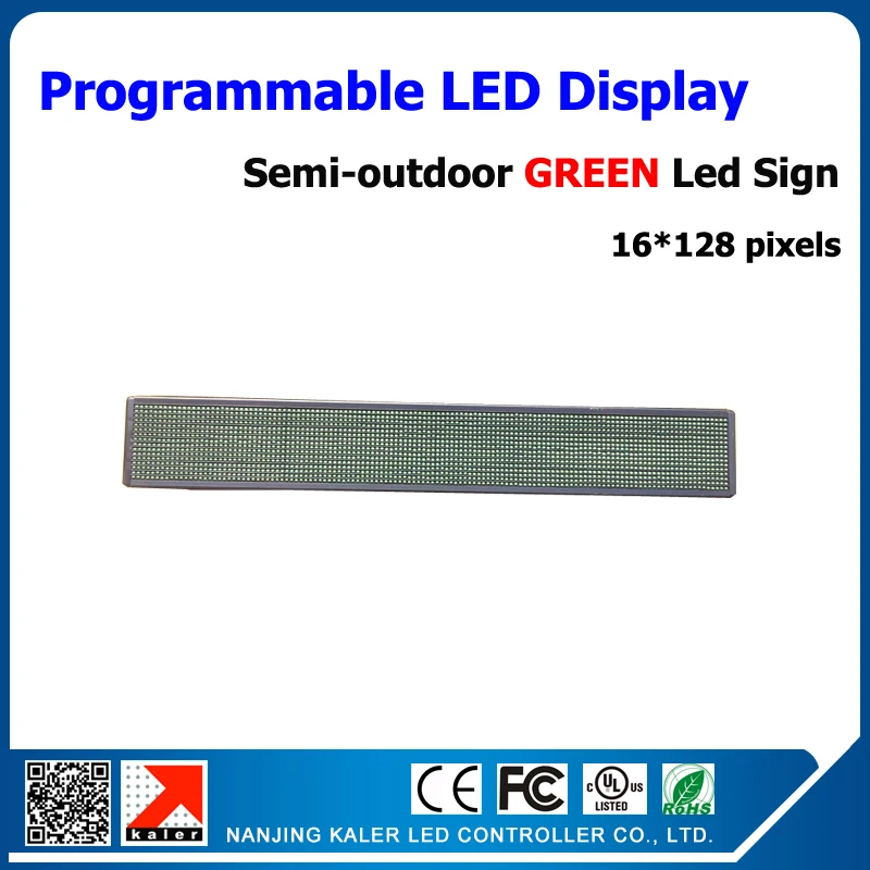 2015 Wholesale price p10 semi-outdoor LED display green color for LED display scrolling message led board 24*136cm p10mm
2015 Wholesale price p10 semi-outdoor LED display green color for LED display scrolling message led board 24*136cm p10mm
