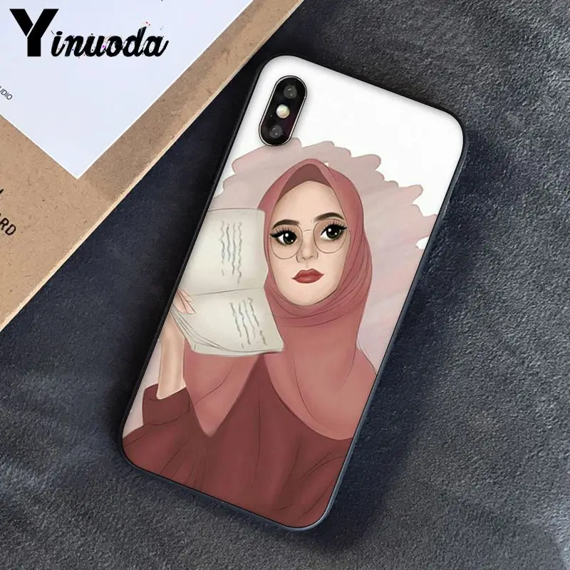 Muslim Islamic Black Cartoon Girl