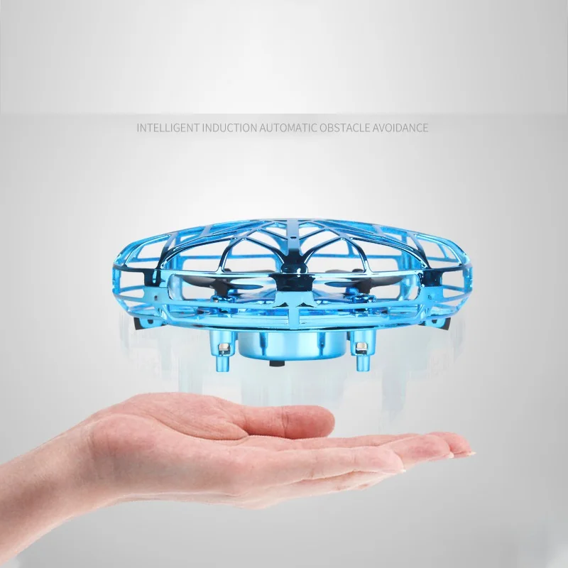 Фото Мини индукционный Дрон НЛО мяч летающий самолет Анти-столкновения ручной