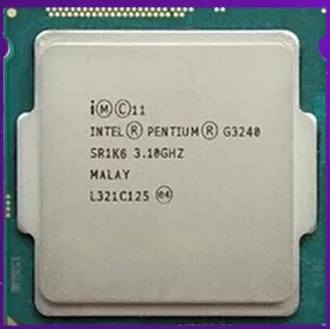 

Intel Pentium Processor G3240 g3240 LGA1150 Dual-Core C0 SR1K6, SR1RL 3.1GHz L3 3MB Cache Desktop can work