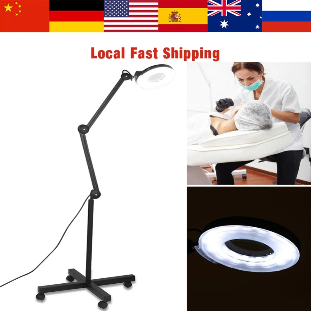 15W Stand Skincare Beauty Cosmetic Makeup Tattoo Manicure 5xMagnifying Lighted Magnifier Light Lamp 6000-6500K
15W Stand Skincare Beauty Cosmetic Makeup Tattoo Manicure 5xMagnifying Lighted Magnifier Light Lamp 6000-6500K