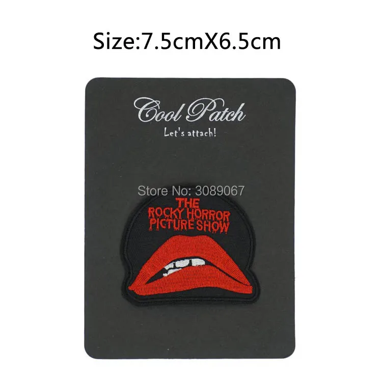 3" Rocky Horror Picture Show Lips & Words Movie TV Series Fancy Dress Costume Embroidered iron on patch TRANSFER APPLIQUE
3" Rocky Horror Picture Show Lips & Words Movie TV Series Fancy Dress Costume Embroidered iron on patch TRANSFER APPLIQUE