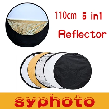 NEW PHOTOGRAPHIC EQUIPMENT reflector 5 IN 1 Collapsible Multi Disc Light Reflector 43" 110CM 5 IN 1 Collapsible Light Reflector
NEW PHOTOGRAPHIC EQUIPMENT reflector 5 IN 1 Collapsible Multi Disc Light Reflector 43" 110CM 5 IN 1 Collapsible Light Reflector
