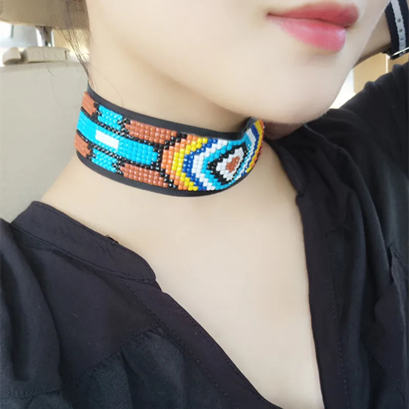Hot Boho Collar Choker Drop Crystal Rhinestone Beads Necklace Charm Vintage Statement Ribbon Collar Neck Jewelry
Hot Boho Collar Choker Drop Crystal Rhinestone Beads Necklace Charm Vintage Statement Ribbon Collar Neck Jewelry