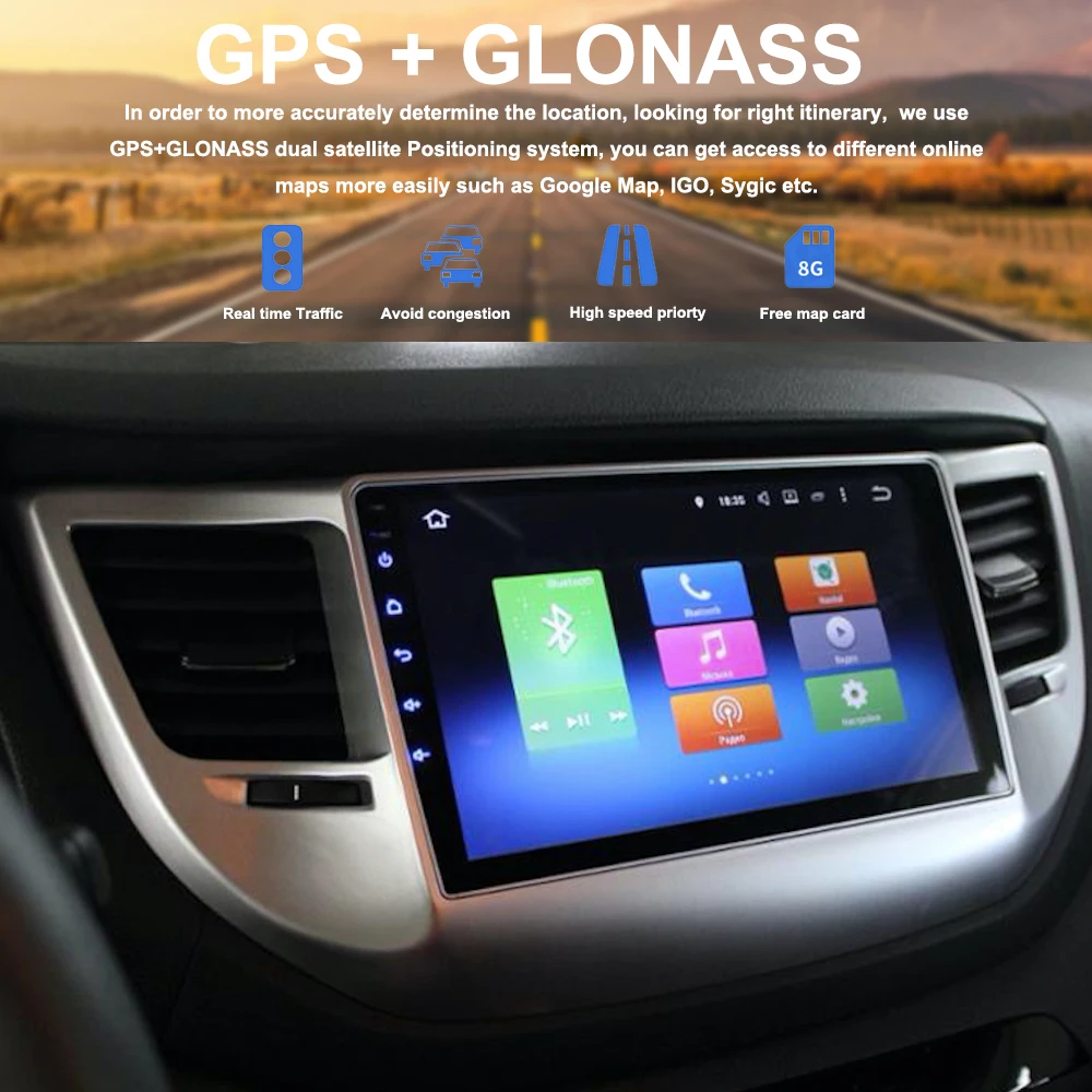 Dasaita 2din for Hyundai Tucson IX35 2016 2017 Android 9.0 IX35 autoradio navigation head unit multimedia 4Gb+32Gb PX5 8-Core
Dasaita 2din for Hyundai Tucson IX35 2016 2017 Android 9.0 IX35 autoradio navigation head unit multimedia 4Gb+32Gb PX5 8-Core