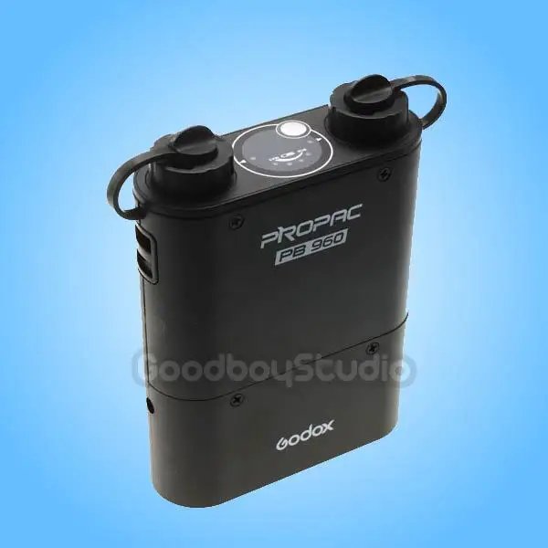 Godox PB960 Black Dual Outputs Flash Power Battery Pack for Sony HVL F60M F58AM F43AM
Godox PB960 Black Dual Outputs Flash Power Battery Pack for Sony HVL F60M F58AM F43AM