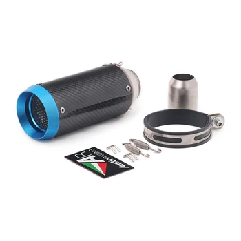 Universal Inlet 51mm Motorcycle Exhaust Muffler Carbon Fiber Leovince Motorbike Muffler Exhaust Escape End Pipe with DB Killer
Universal Inlet 51mm Motorcycle Exhaust Muffler Carbon Fiber Leovince Motorbike Muffler Exhaust Escape End Pipe with DB Killer