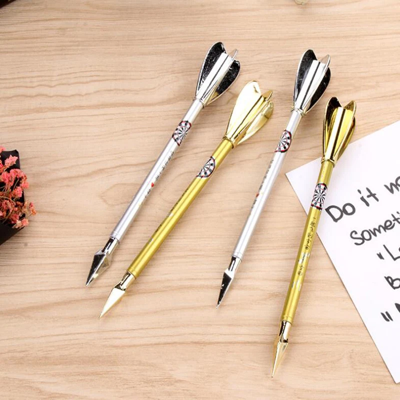 Novelty creative throwing sports Darts Style 0.5mm gel pen Student black pen writing supplies Office School Gel-Ink Pen
Novelty creative throwing sports Darts Style 0.5mm gel pen Student black pen writing supplies Office School Gel-Ink Pen