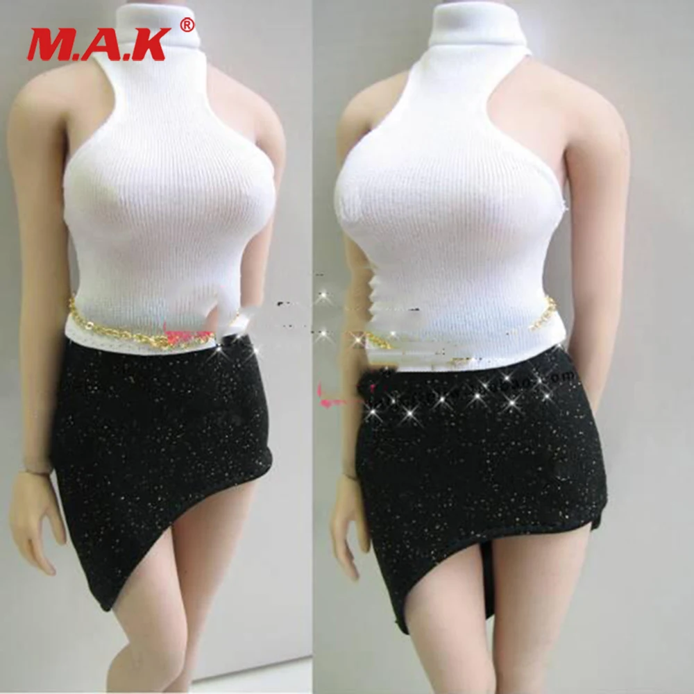 1/6 Scale Sexy Female Cloth White Slim Vest Black Dress Suit For 12" TBL PH JO Action Figure Body Accessory
1/6 Scale Sexy Female Cloth White Slim Vest Black Dress Suit For 12" TBL PH JO Action Figure Body Accessory