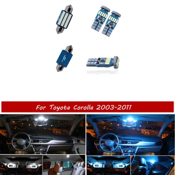 8Pcs Xenon White LED Lights Bulb Interior Package Kit For Toyota Corolla 2003-2011 Map Dome License Plate Light ice blue
8Pcs Xenon White LED Lights Bulb Interior Package Kit For Toyota Corolla 2003-2011 Map Dome License Plate Light ice blue
