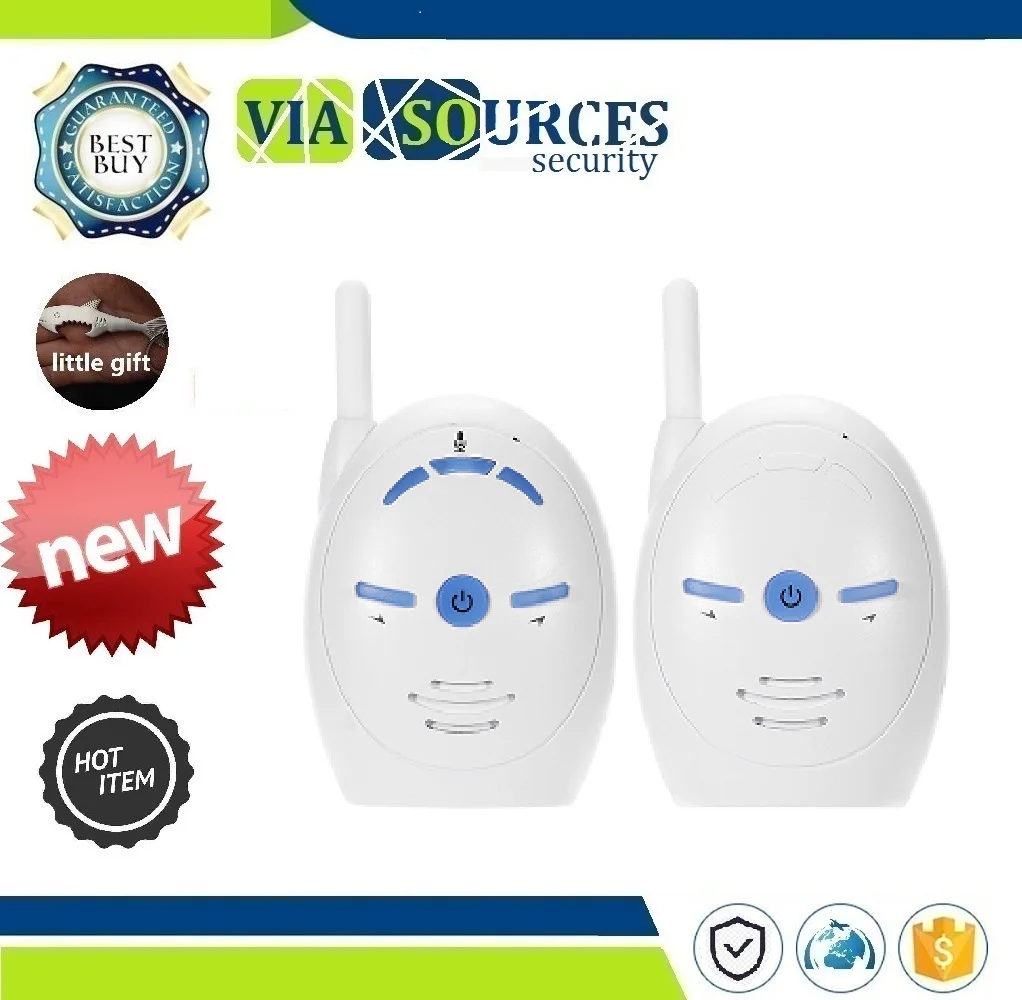 Two Way Talk Crystal Clear Cry Voice 2.4GHz Wireless Infant Baby Portable Digital Audio Baby Monitor Sensitive Transmission
Two Way Talk Crystal Clear Cry Voice 2.4GHz Wireless Infant Baby Portable Digital Audio Baby Monitor Sensitive Transmission