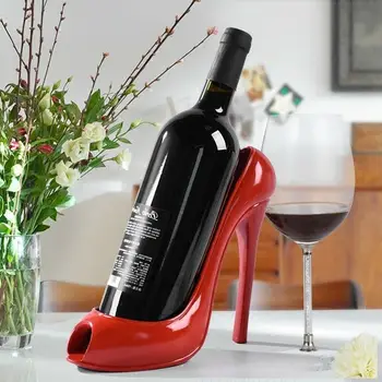 High Heel Shoe Wine Bottle Holder Stylish Wine Rack Kitchen Bar Wine Stand Basket Accessories Gift
High Heel Shoe Wine Bottle Holder Stylish Wine Rack Kitchen Bar Wine Stand Basket Accessories Gift